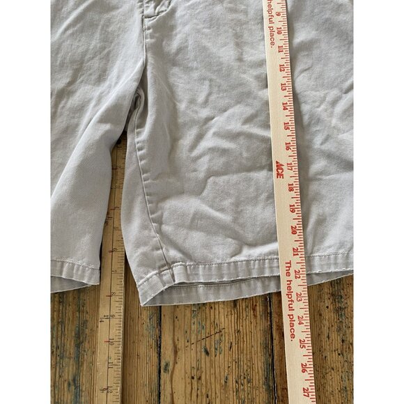 Trilogy Mens Tan Shorts 38 cotton button zipper pockets 55254 - Picture 8 of 8